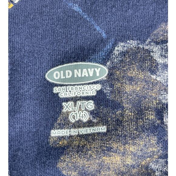 Old Navy Dress Pleated Cotton Girls Sz XL (14) Gently used - Picture 6 of 6